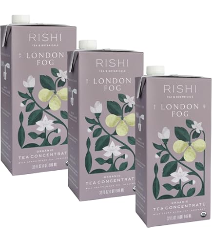 茶 Rafy Amazon.com: Rishi Tea Masala Chai Latte & London Fog Bundle